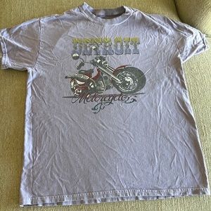 Full Tilt Purple Detroit Motorcycle shirt